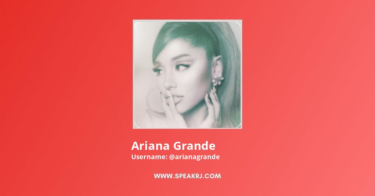 Ariana Grande YouTube Channel Stats