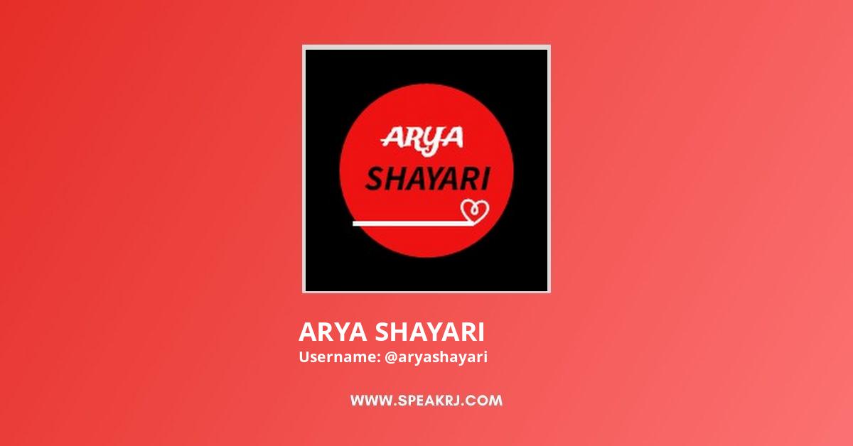 ARYA SHAYARI YouTube Channel Stats