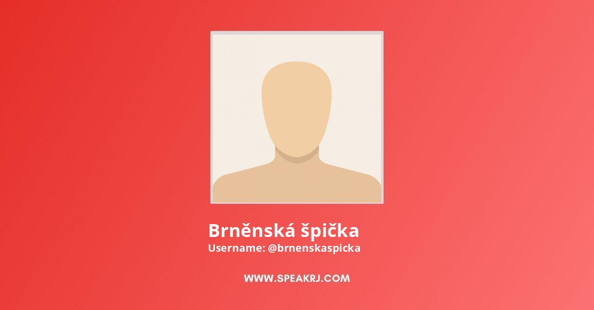 Brněnská špička YouTube Channel Stats