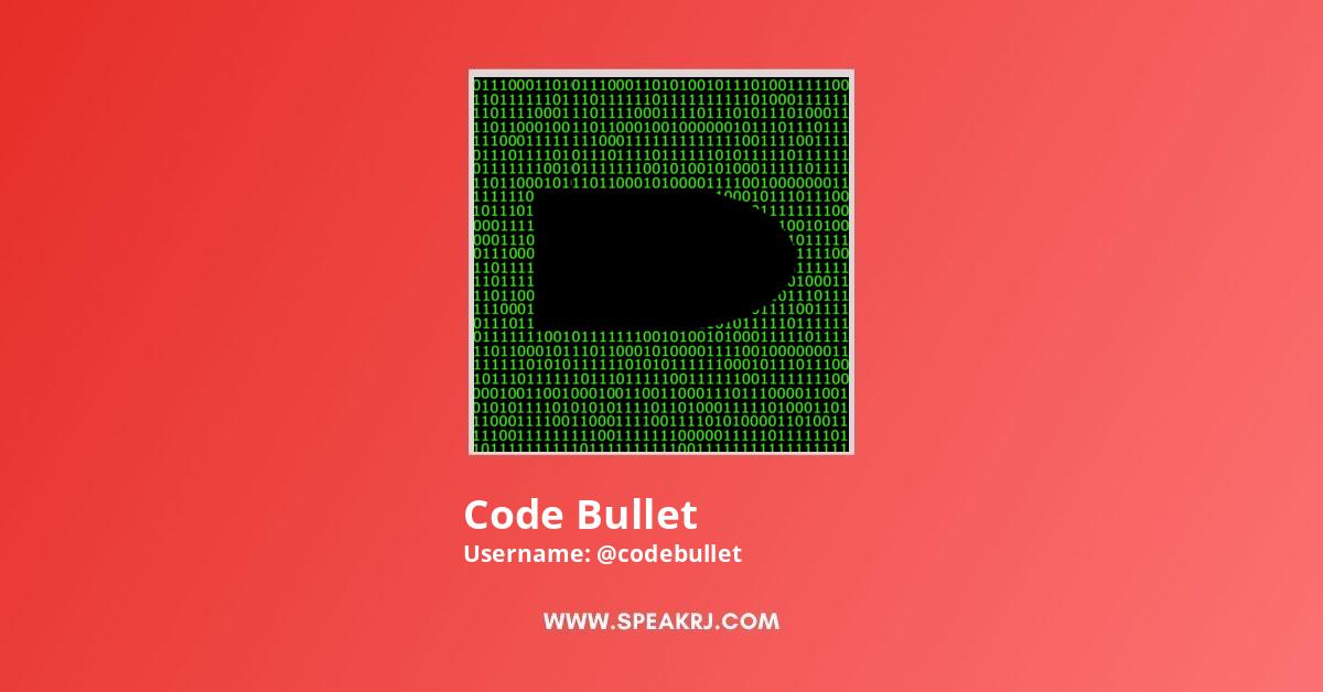 Code Bullet YouTube Channel Stats