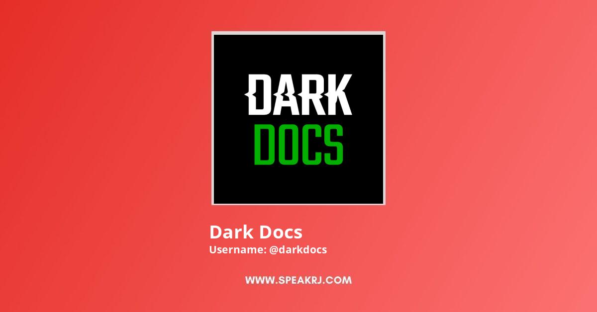 Dark Docs YouTube Channel Statistics / Analytics SPEAKRJ Stats