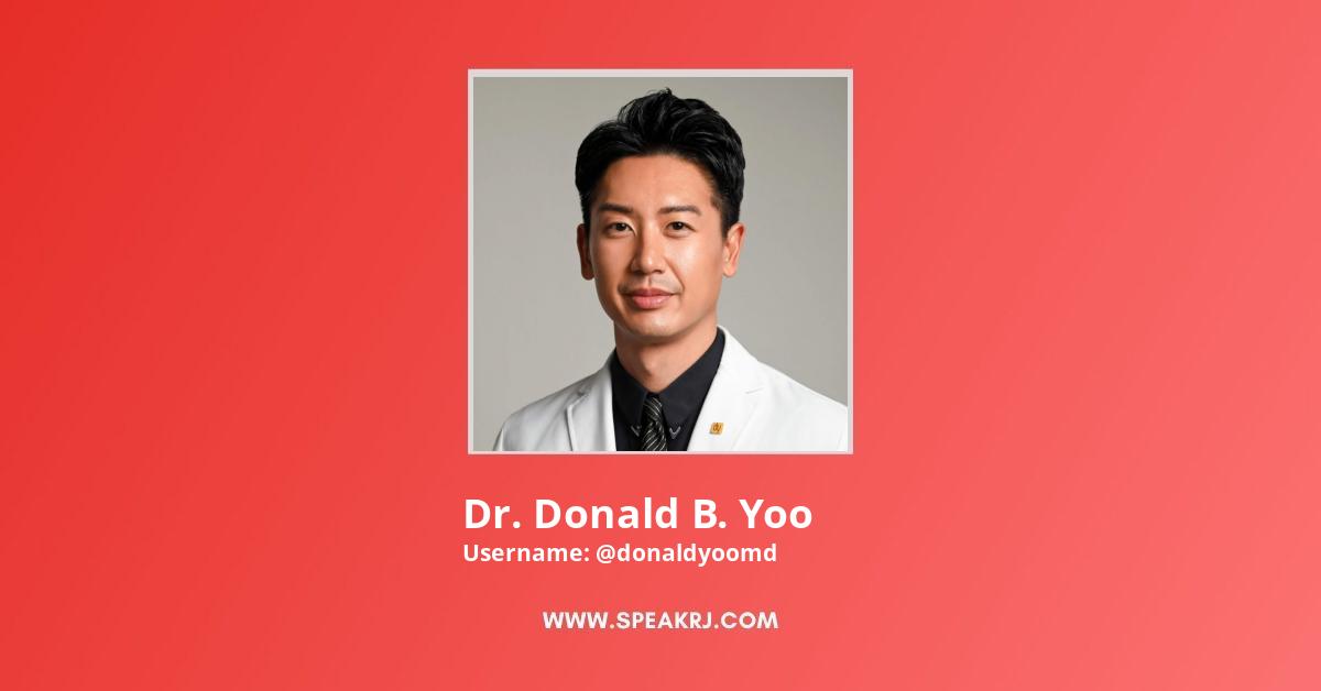 Donald B. Yoo, MD, FACS (@drdonyoo) • Instagram photos and videos