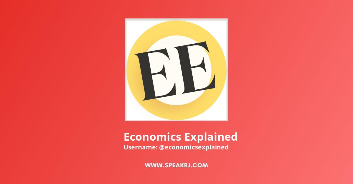 Economics Explained YouTube Channel Statistics / Analytics - SPEAKRJ Stats