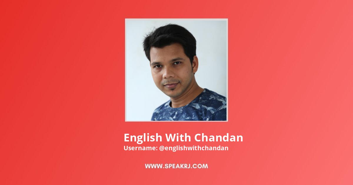 English With Chandan YouTube Channel Statistics / Analytics - SPEAKRJ Stats