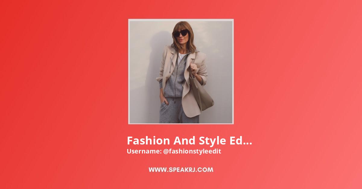 Fashion and Style Edit YouTube Channel Stats