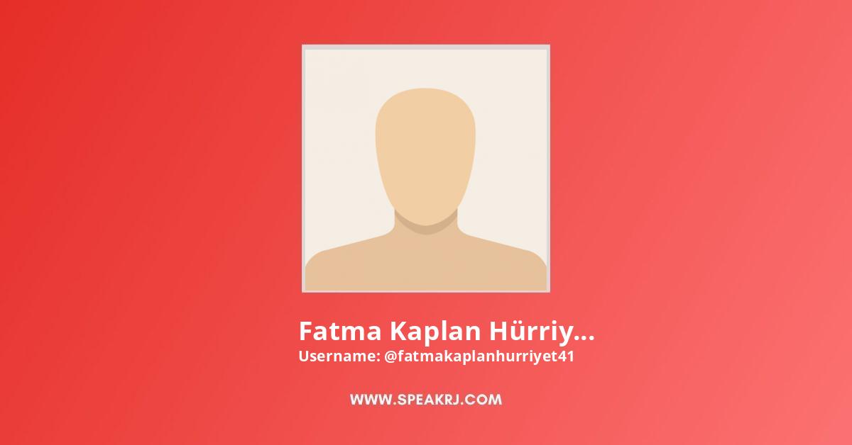 Fatma Kaplan Hürriyet YouTube Channel Stats