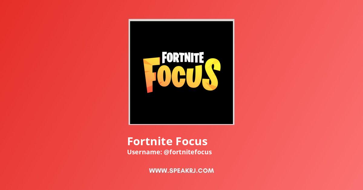 Fortnite Focus YouTube Channel Stats