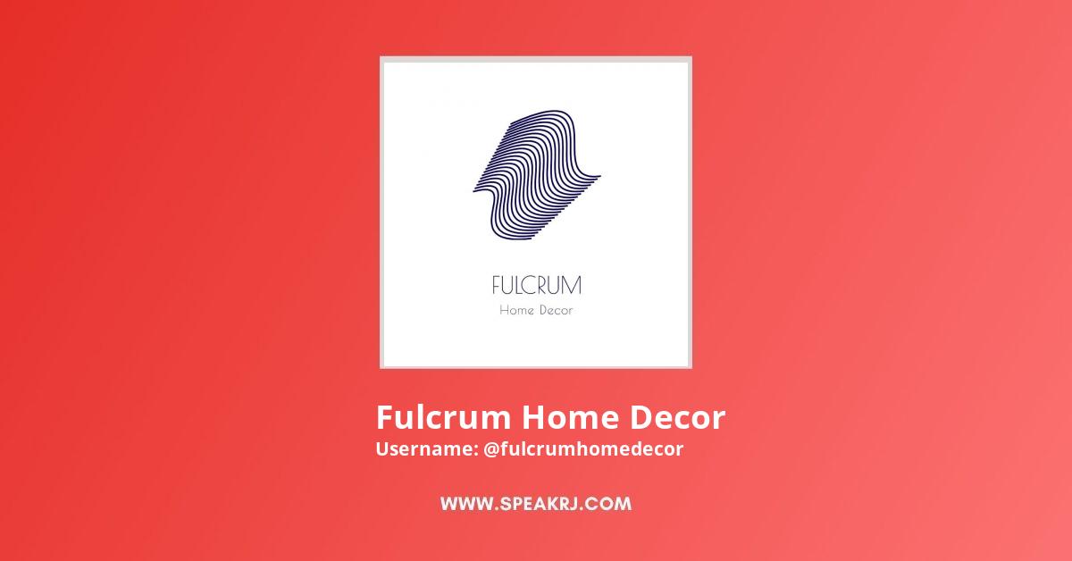 Fulcrum Home Decor YouTube Channel Stats