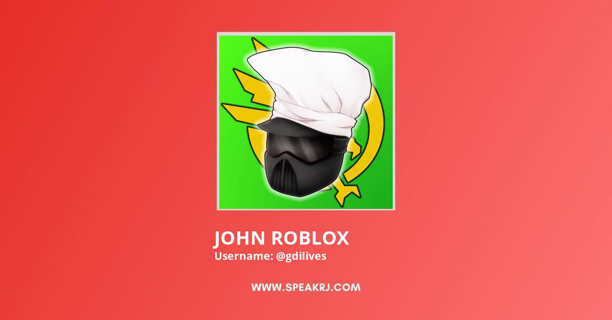 GDI on X: john roblox john roblox 2020 2023