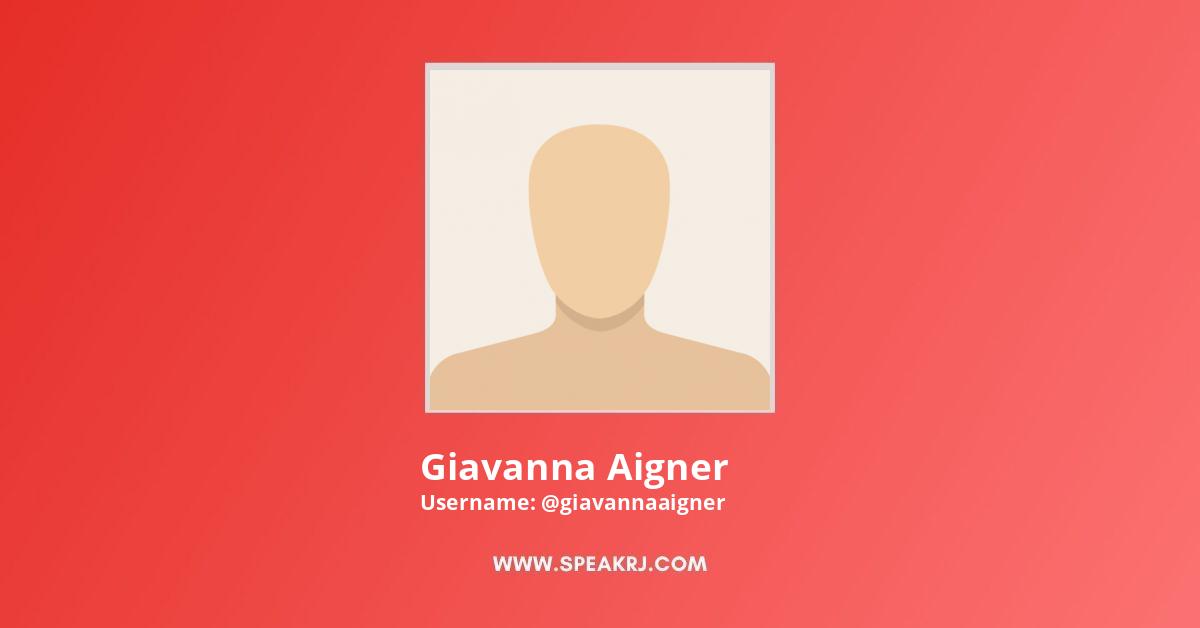 Giavanna Aigner YouTube Channel Statistics Analytics SPEAKRJ Stats