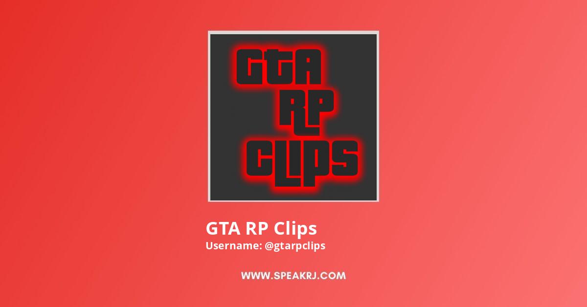 GTA RP Clips YouTube Channel Stats