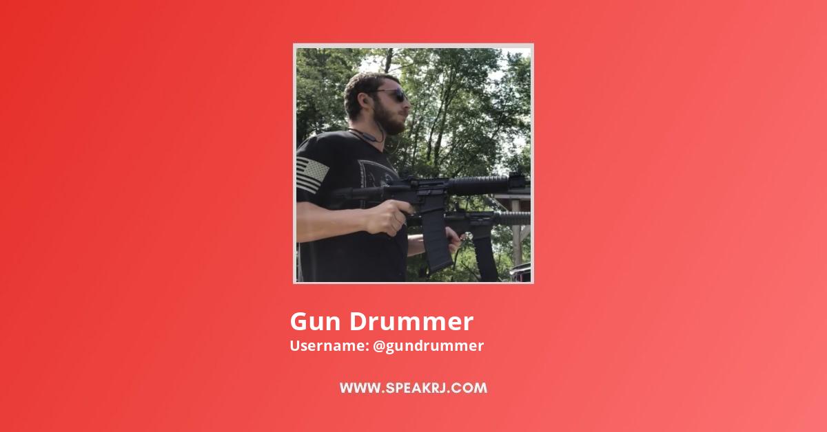 Gun Drummer YouTube Channel Stats