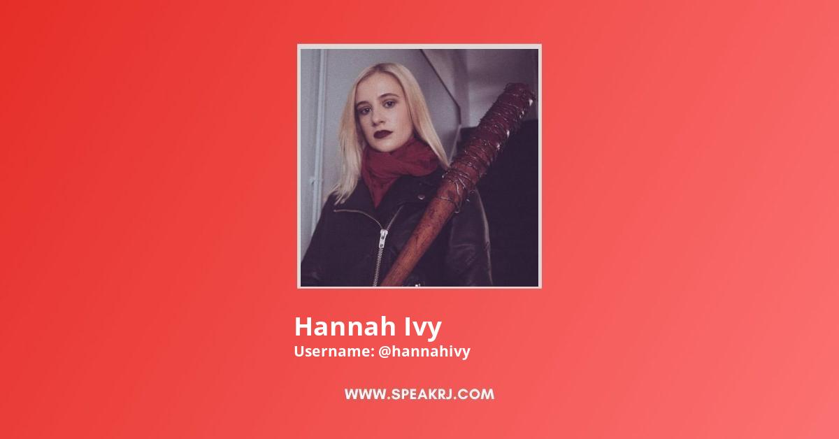 Hannah Ivy YouTube Channel Stats