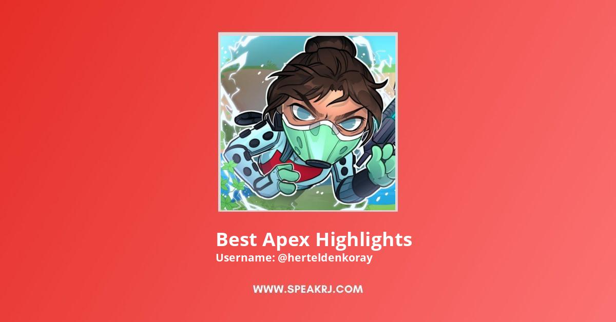 Best Apex Highlights Youtube Channel Subscribers Statistics Speakrj Stats