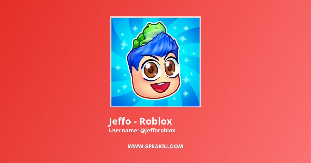 JeffBlox  Channel Statistics / Analytics - SPEAKRJ Stats