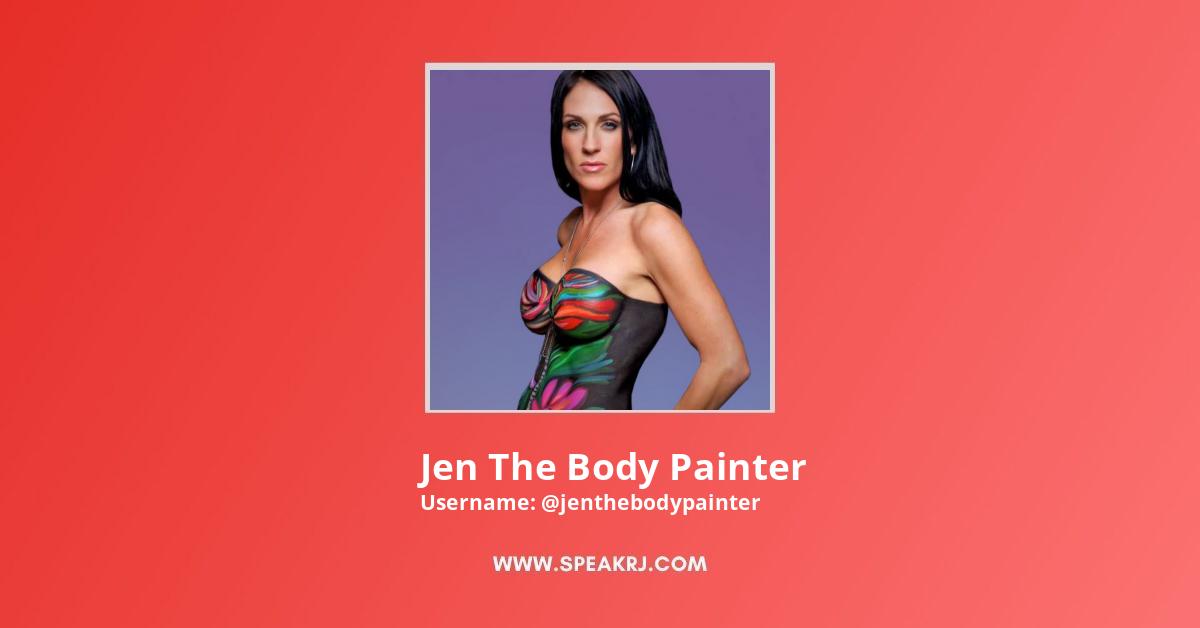 The painter jen body Model goes