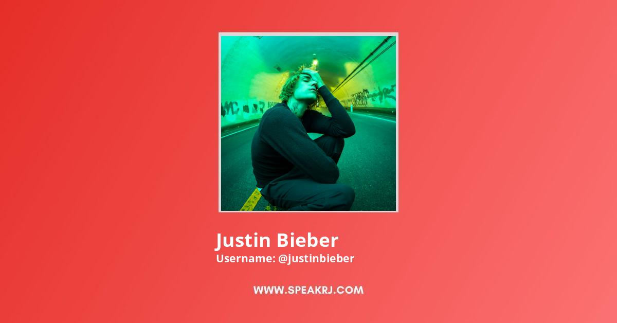Justin Bieber YouTube Channel Stats