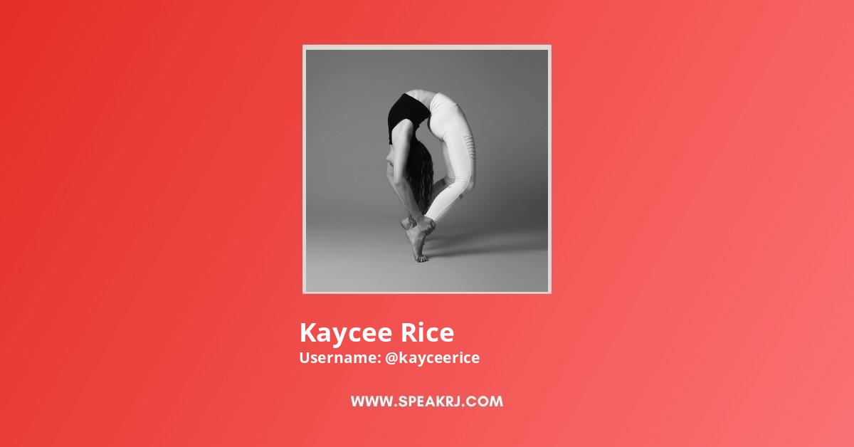 Kaycee Rice YouTube Channel Statistics / Analytics - SPEAKRJ Stats