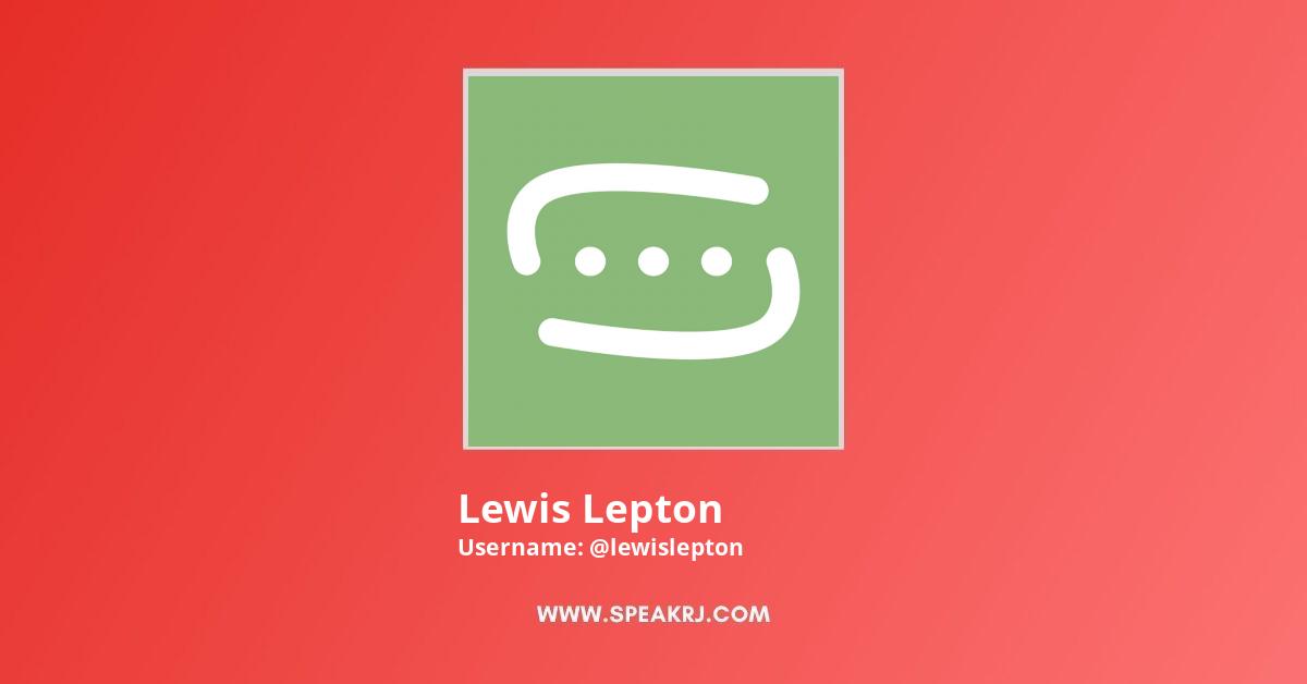 Lewis Lepton YouTube Channel Stats