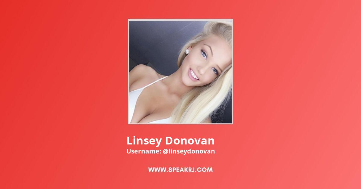 Donovan snapchat linsey Linsey Donovan