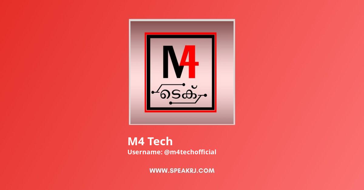 M4 Tech YouTube Channel Stats