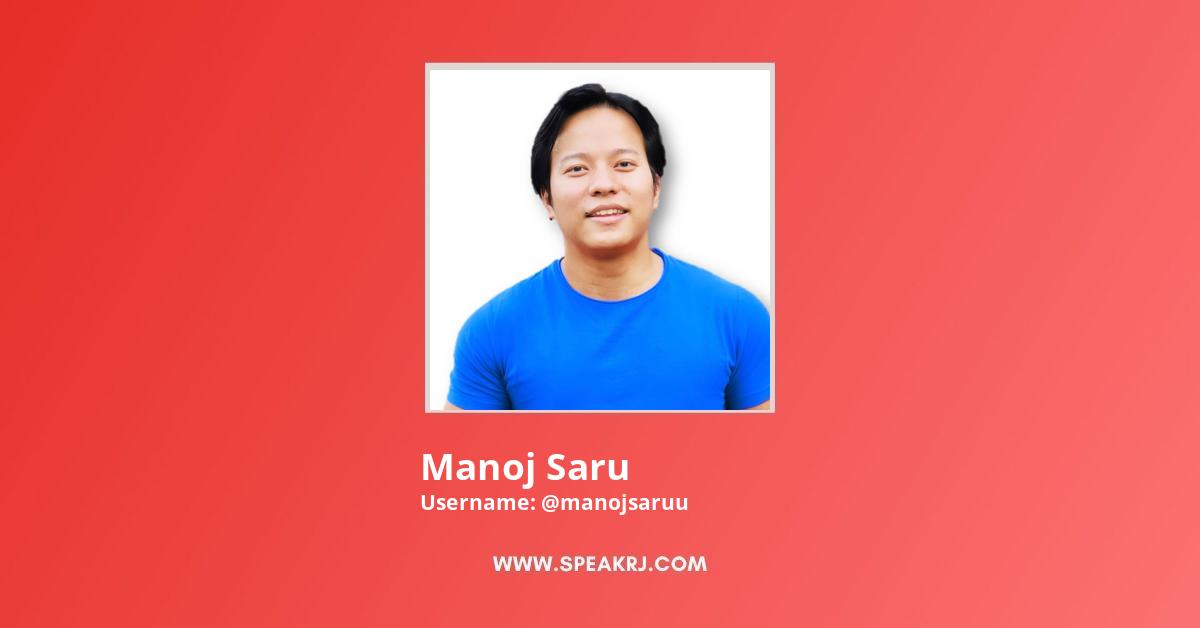 Manoj Saru Youtube Channel Subscribers Statistics Speakrj Stats