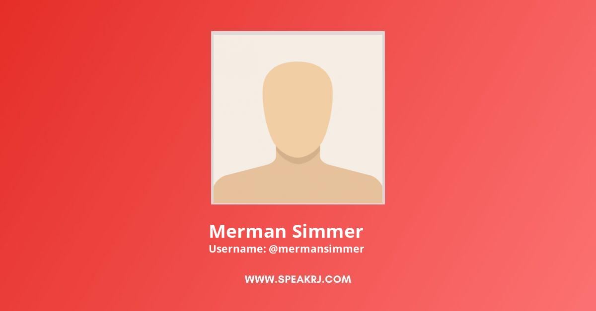 Simmer Merman Merman Simmer YouTube Channel Statistics / Analytics - SPEAKRJ Stats