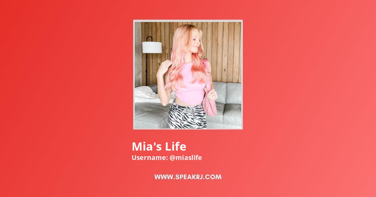 Mia's Life YouTube Channel Stats