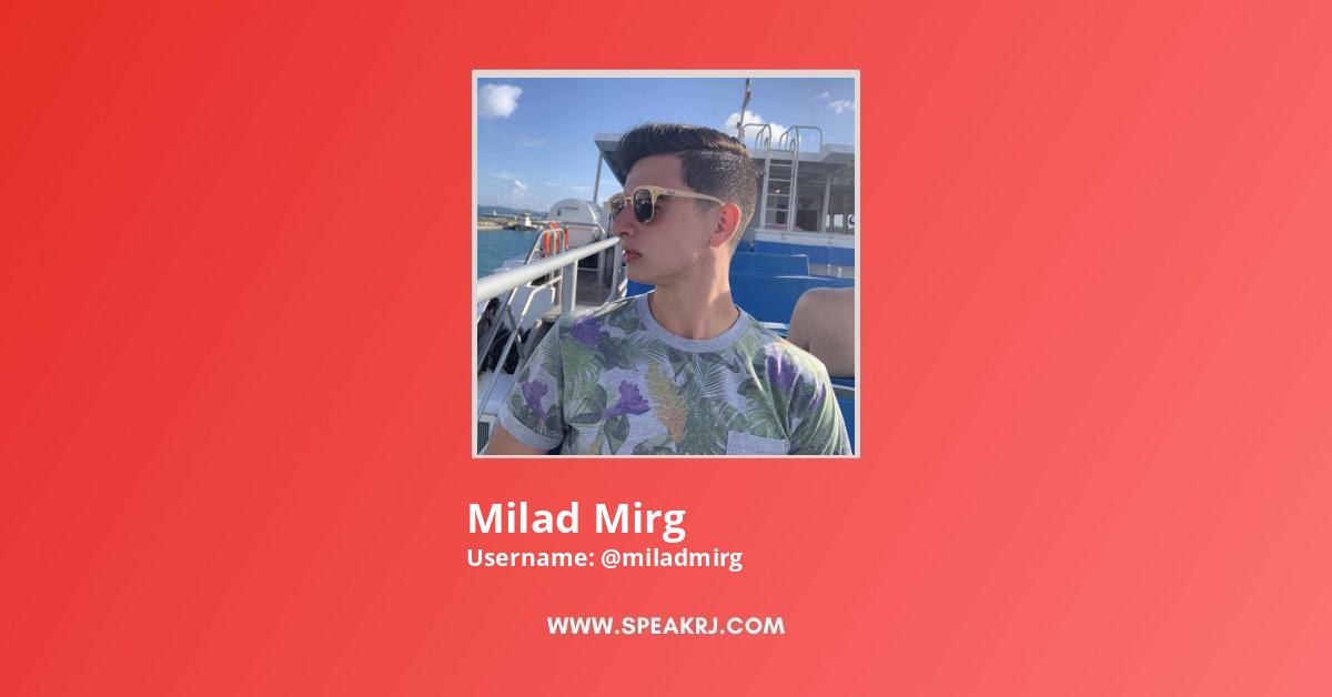 Milad Mirg YouTube Channel Subscribers Statistics - SPEAKRJ