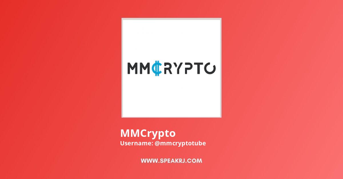 MMCrypto YouTube Channel Statistics / Analytics - SPEAKRJ Stats