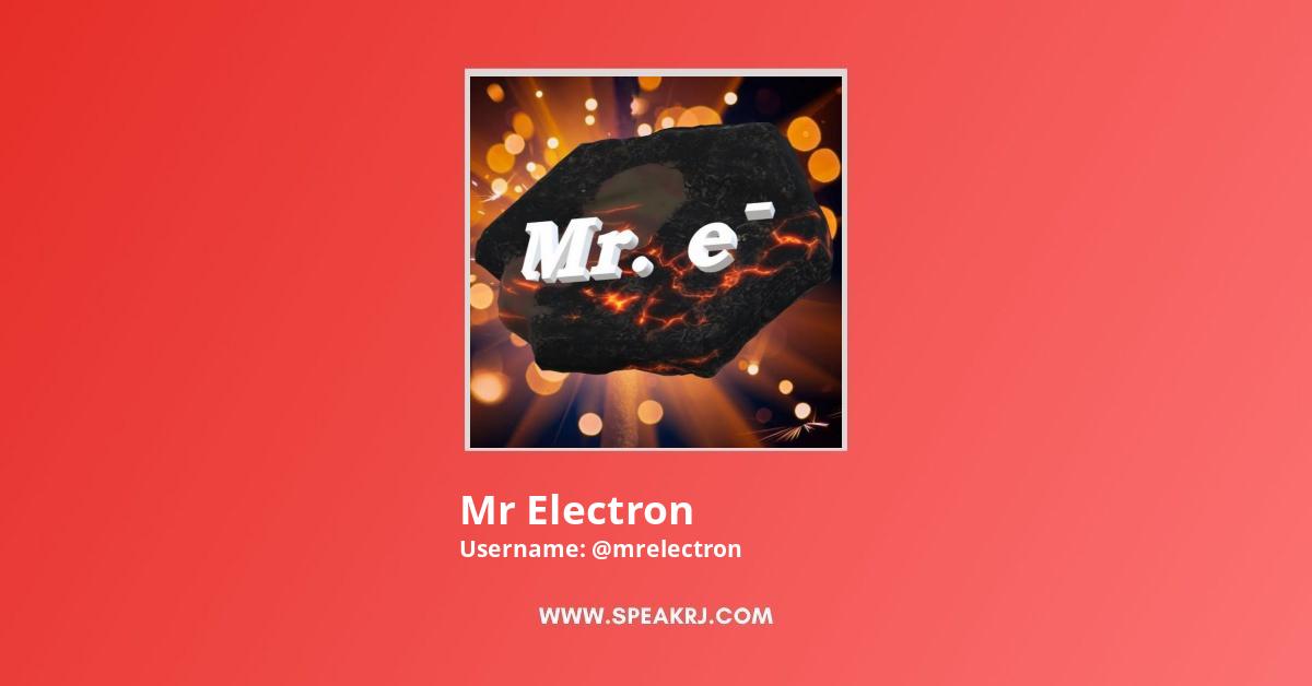 Mr Electron YouTube Channel Stats
