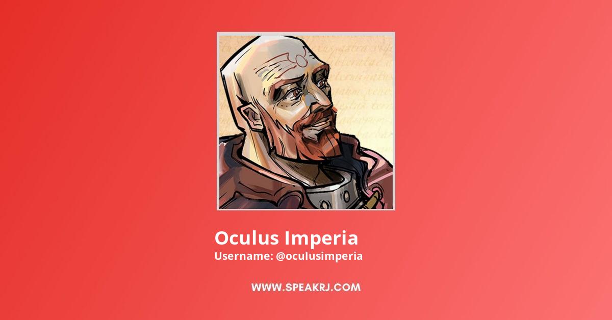 I de fleste tilfælde brænde motto Oculus Imperia YouTube Channel Statistics / Analytics - SPEAKRJ Stats