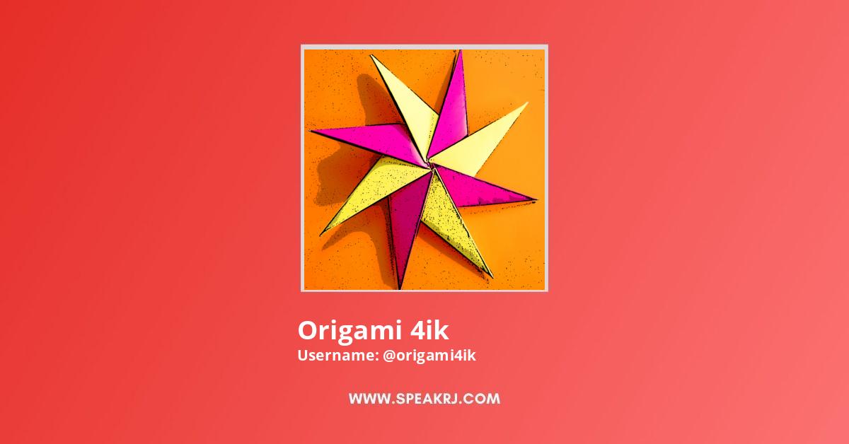 Origami 4ik YouTube Channel Stats