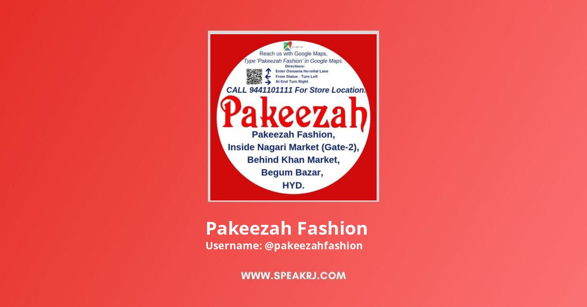 Pakeezah Fashion YouTube Channel Stats