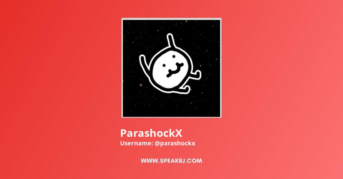 ParashockX YouTube Channel Stats