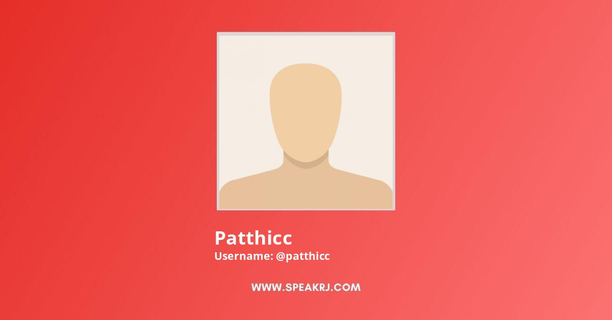 Patthiccness YouTube Channel Stats