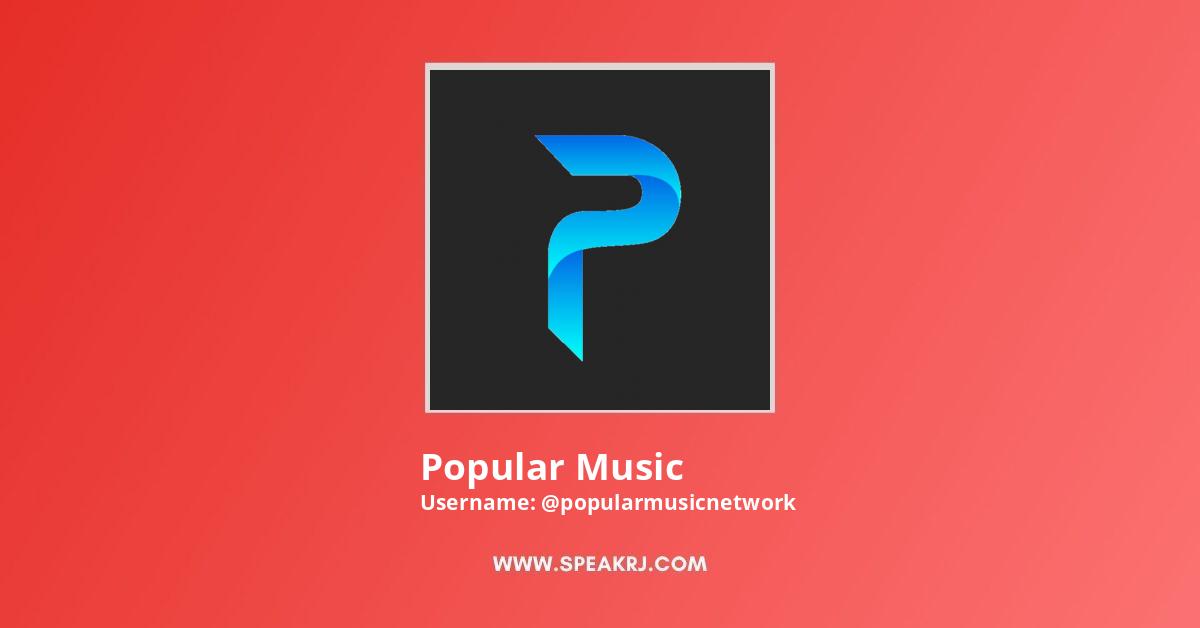 Popular Music YouTube Channel Subscribers Statistics - SPEAKRJ Stats