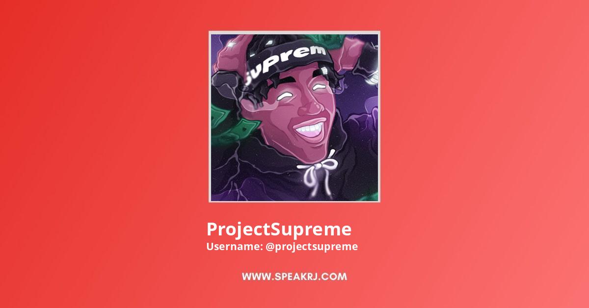 ProjectSupreme YouTube Channel Statistics / Analytics - SPEAKRJ Stats