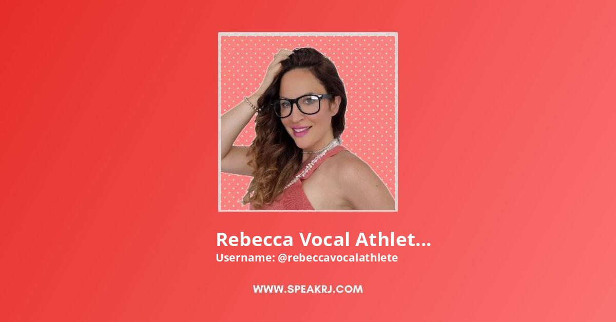 Rebecca vocal athlete instagram