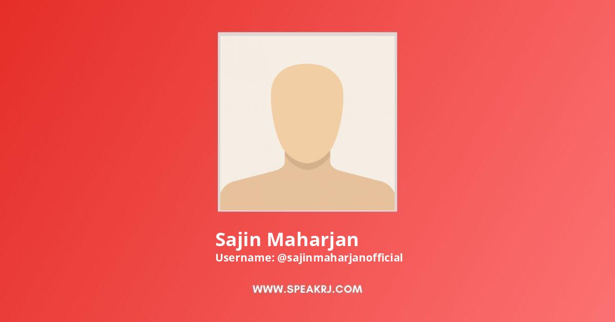 Sajin Maharjan YouTube Channel Stats