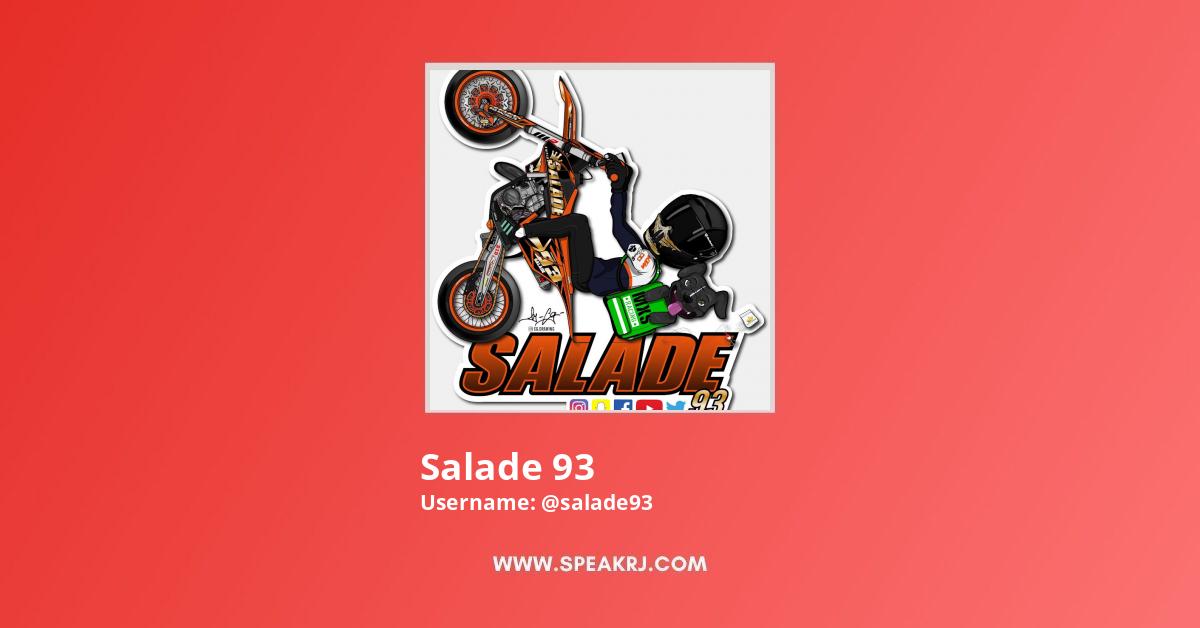 Salade 93 YouTube Channel Statistics / Analytics - SPEAKRJ Stats