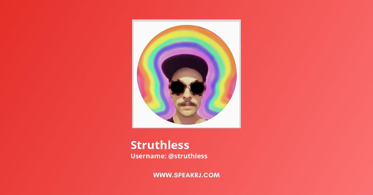 Struthless Struthless YouTube Channel Statistics / Analytics - SPEAKRJ Stats