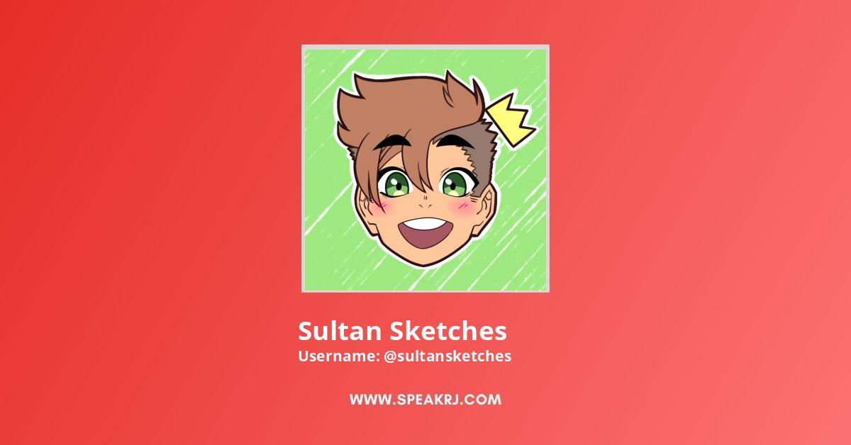Sultan Sketches  Sticker for Sale by BlankERROR  Redbubble