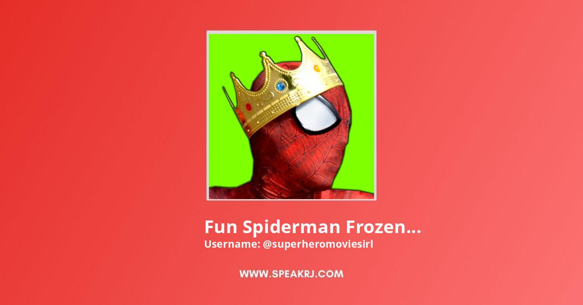 Fun Spiderman Frozen Elsa Superheroes YouTube Channel Stats