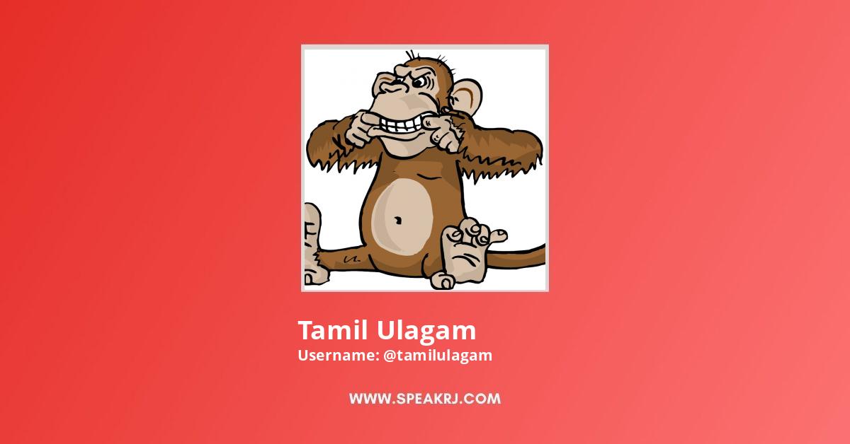 Tamil Ulagam YouTube Channel Statistics / Analytics - SPEAKRJ Stats