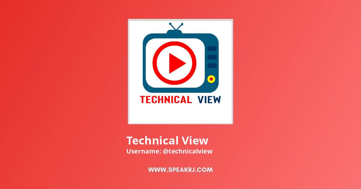 Technical View YouTube Channel Statistics / Analytics - SPEAKRJ Stats