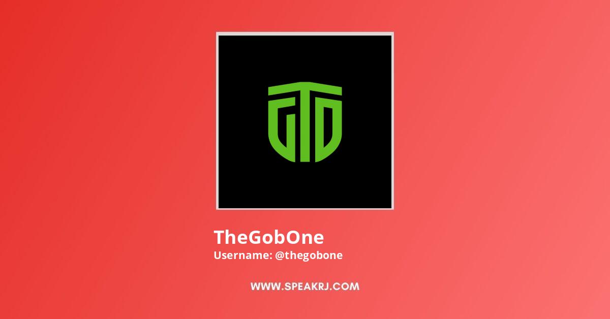 TheGobOne YouTube Channel Stats