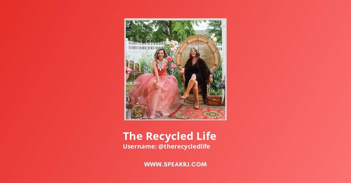 The Recycled Life YouTube Channel Stats