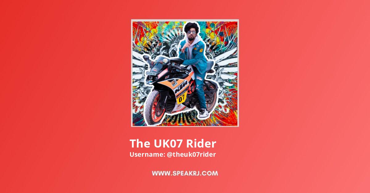 The UK07 Rider YouTube Channel Stats