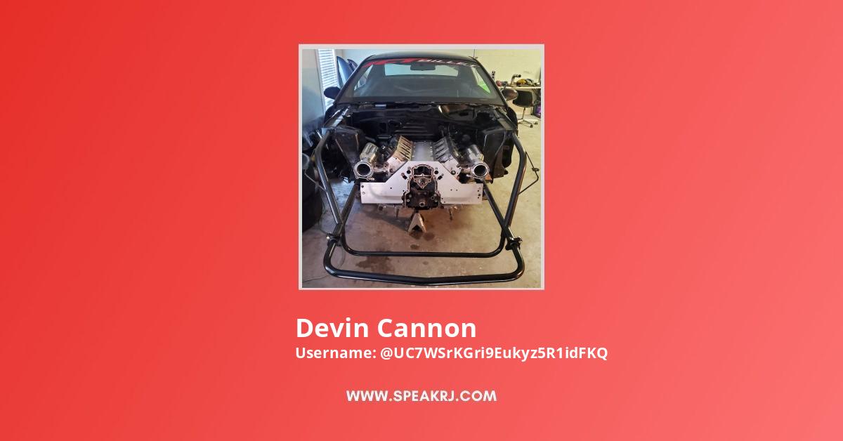 Devin Cannon YouTube Channel Stats